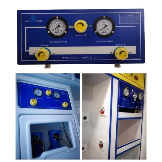 Təcili yardım tibbi qaz manifold
